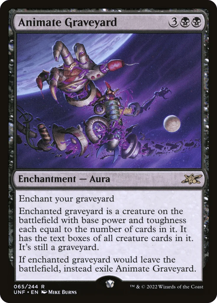 Animate Graveyard · Unfinity