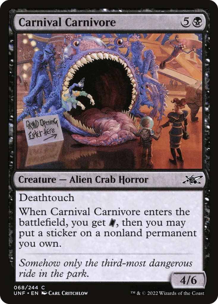 Carnival Carnivore · Unfinity