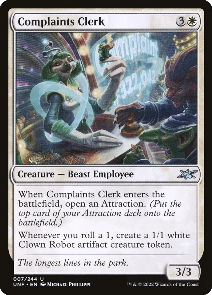 Complaints Clerk · Unfinity