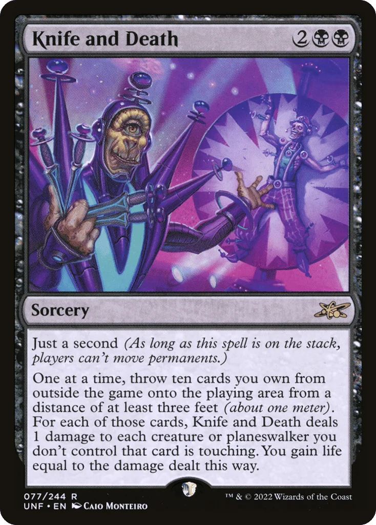 Knife and Death · Unfinity