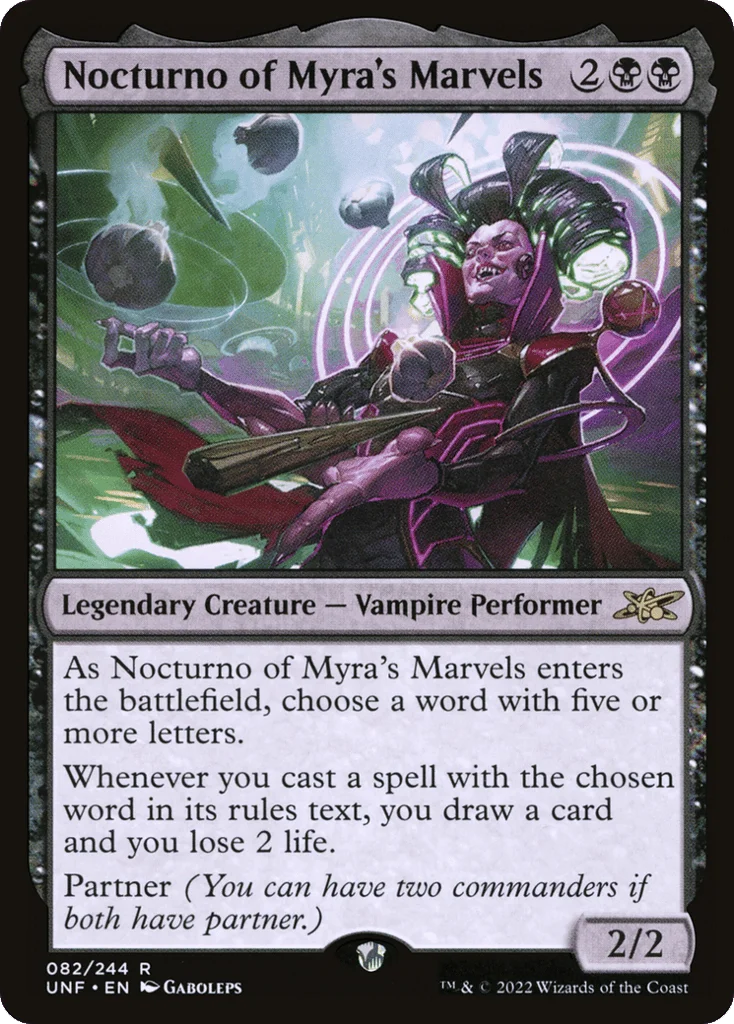 Nocturno of Myra's Marvels · Unfinity
