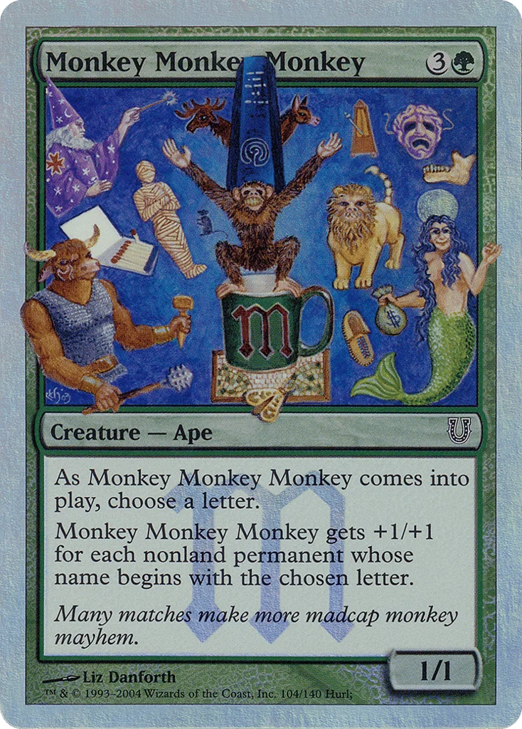 Monkey Monkey Monkey · Unhinged