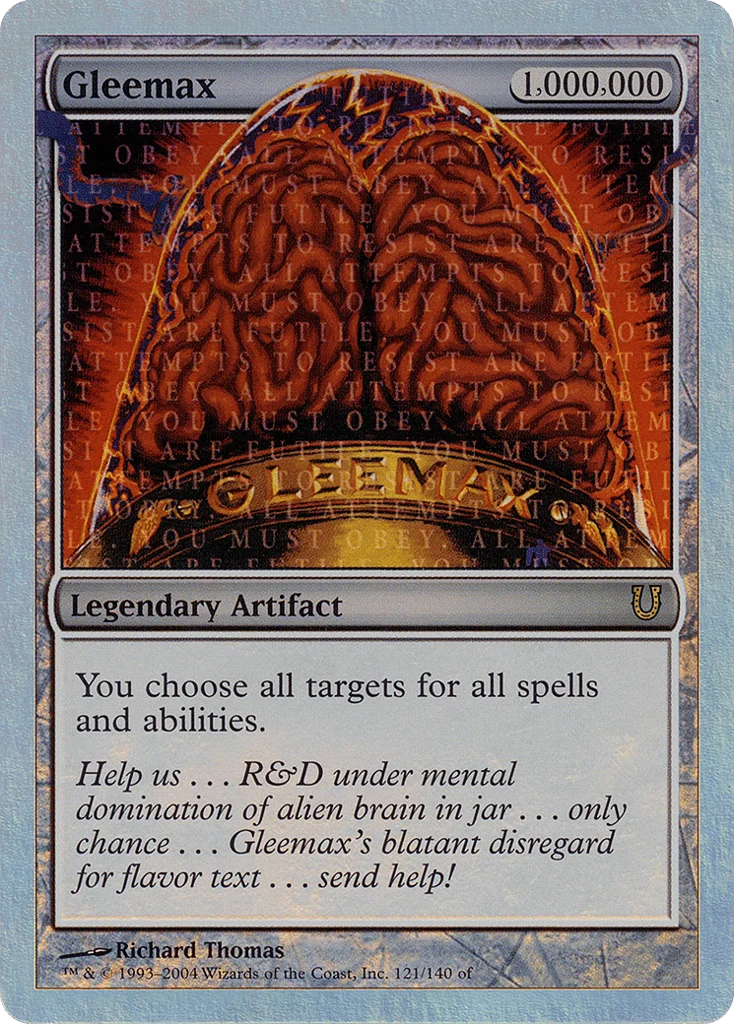 Gleemax · Unhinged