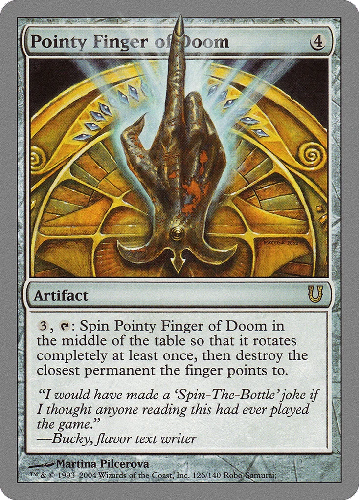 Pointy Finger of Doom · Unhinged