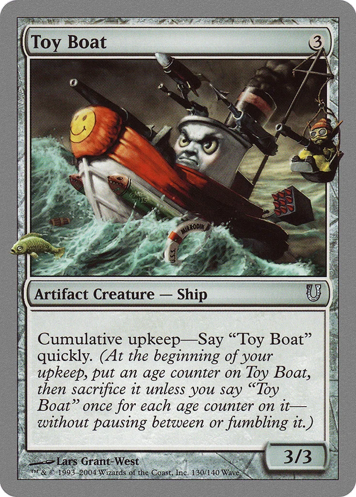 Toy Boat · Unhinged