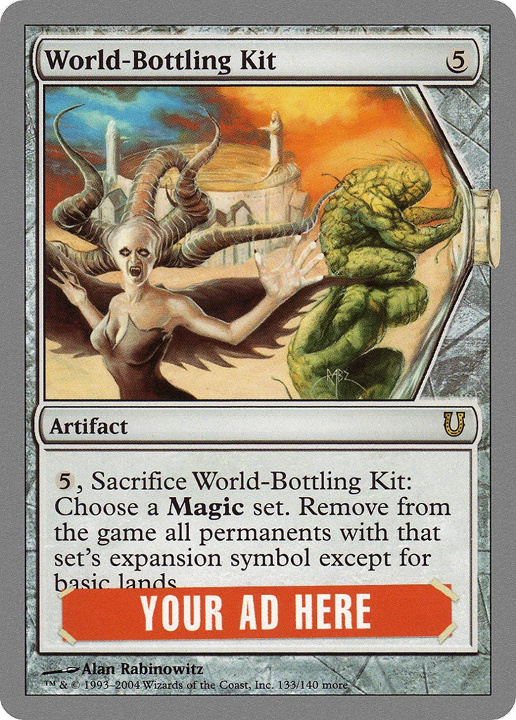 World-Bottling Kit · Unhinged