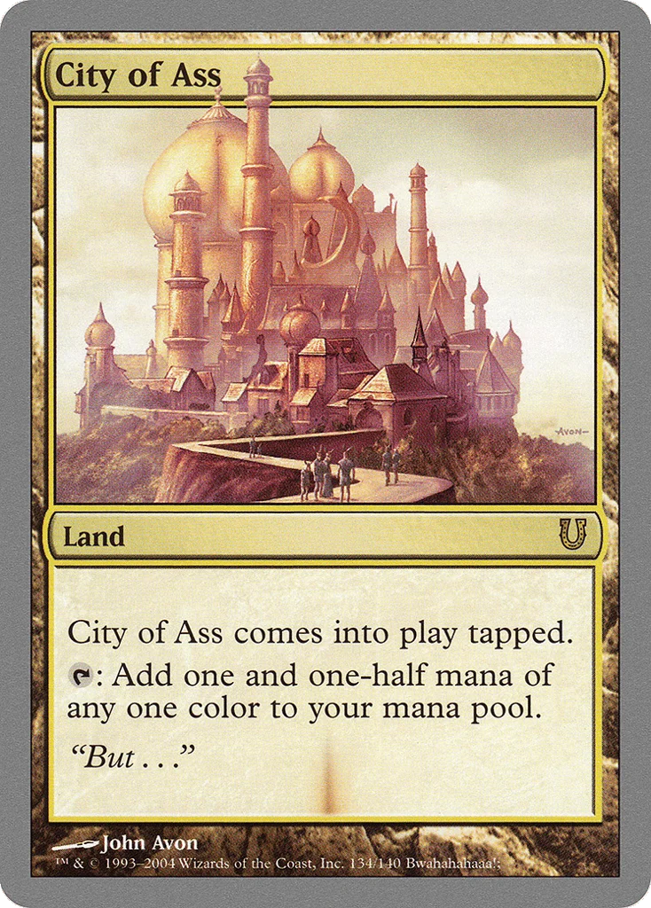 City of Ass · Unhinged