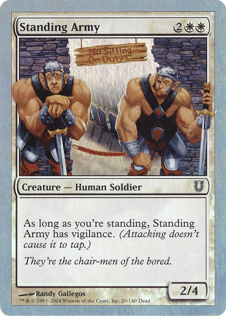Standing Army · Unhinged