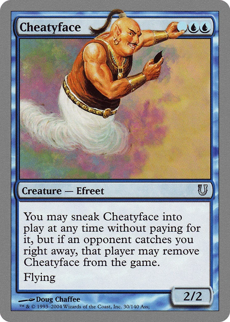 Cheatyface · Unhinged