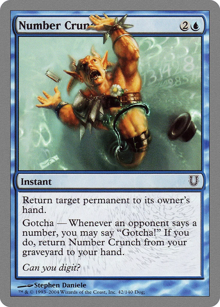 Number Crunch · Unhinged