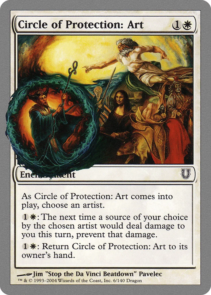 Circle of Protection: Art · Unhinged