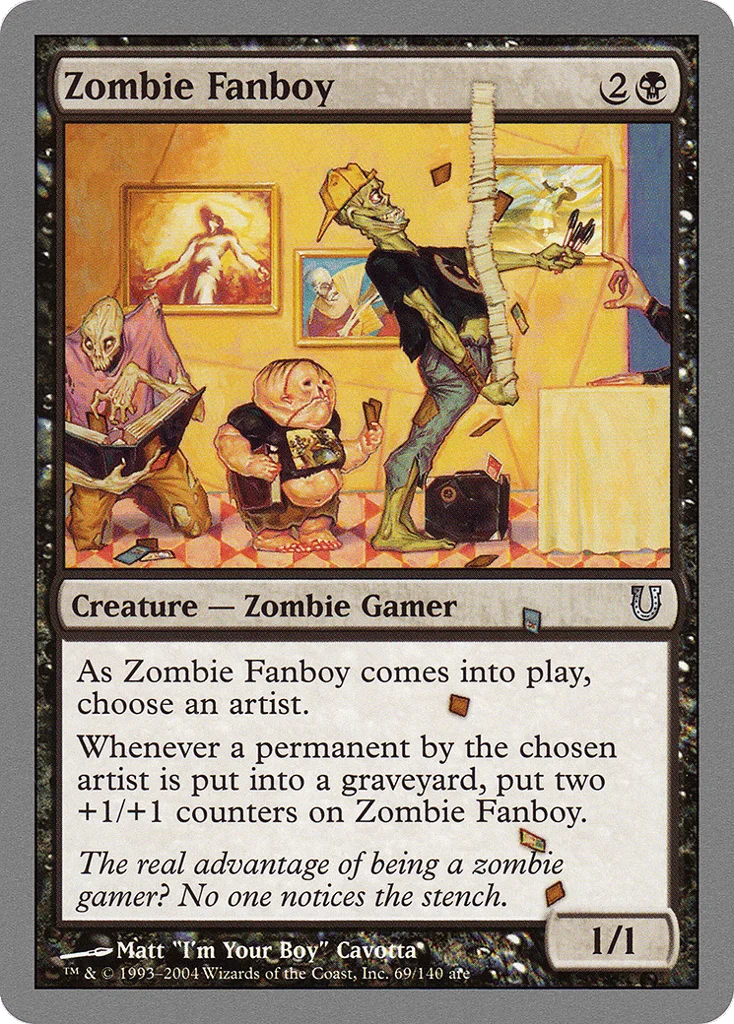 Zombie Fanboy · Unhinged