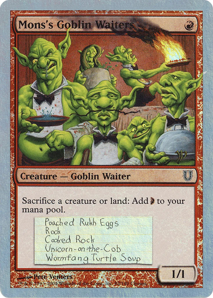 Mons's Goblin Waiters · Unhinged