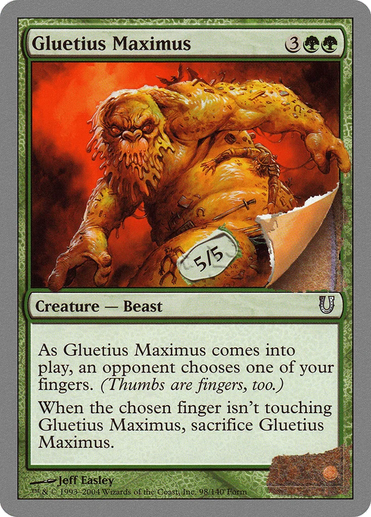 Gluetius Maximus · Unhinged