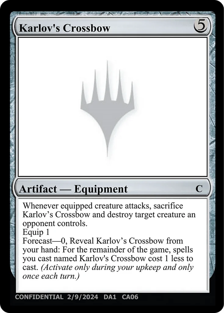 Karlov's Crossbow · Unknown Event