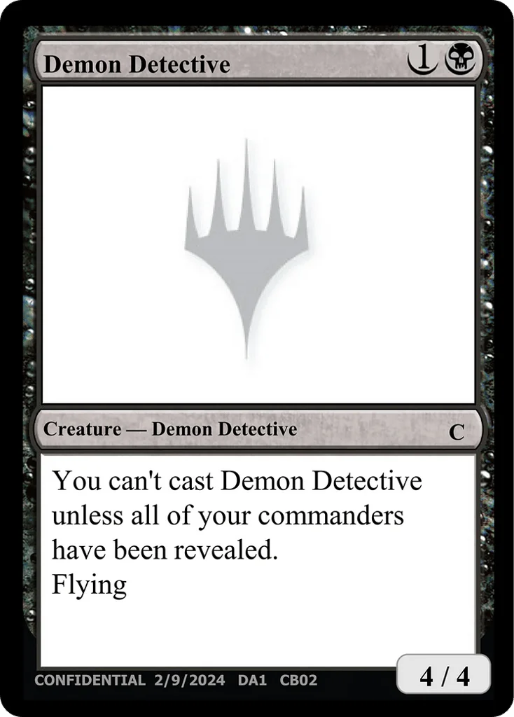 Demon Detective · Unknown Event