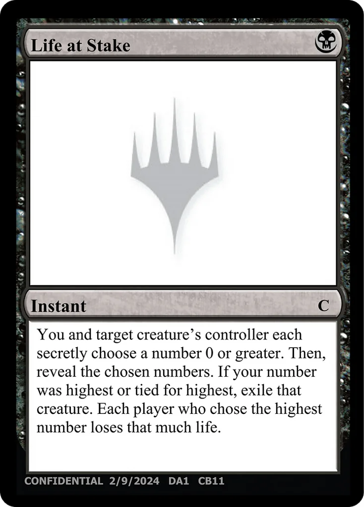 Life at Stake · Unknown Event