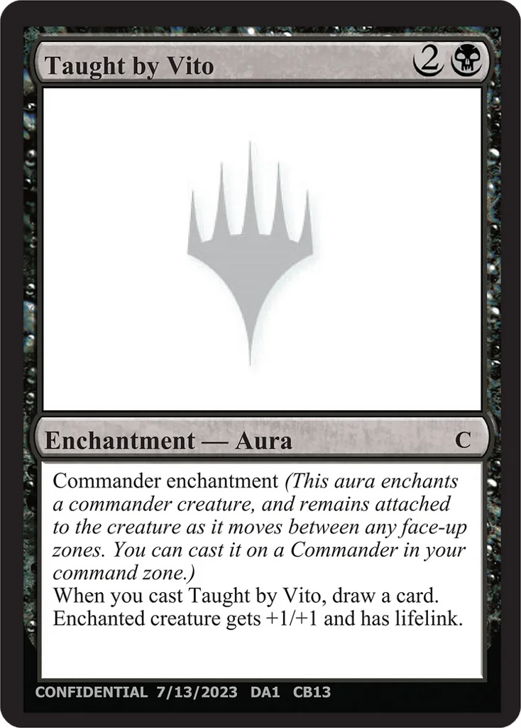 Taught by Vito · Unknown Event