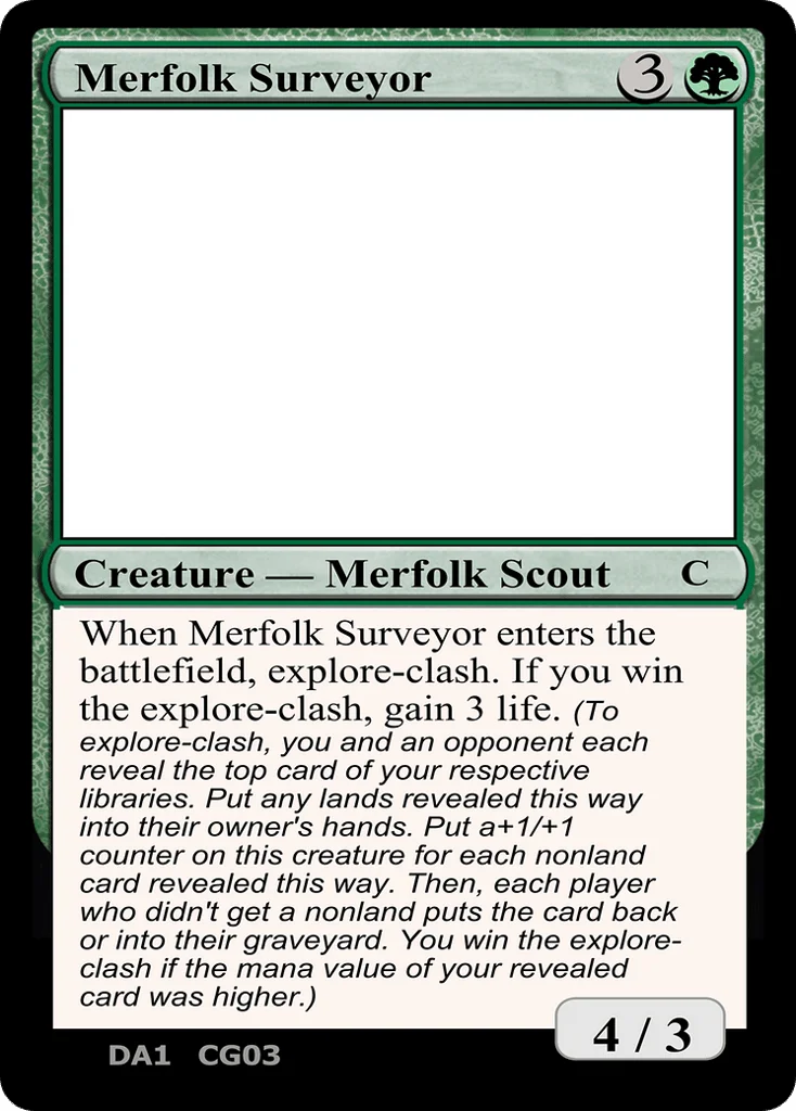 Merfolk Surveyor · Unknown Event