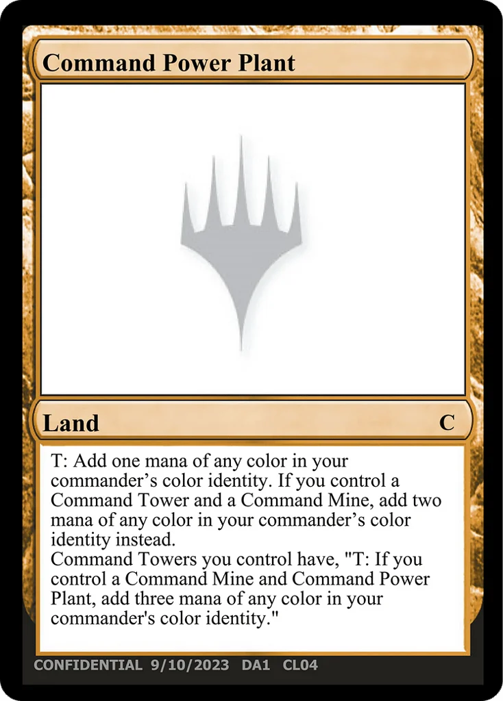 Command Power Plant · Unknown Event