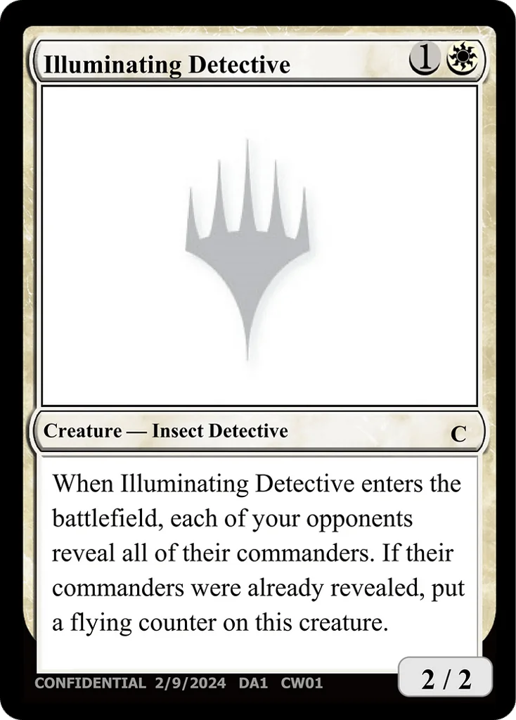 Illuminating Detective · Unknown Event