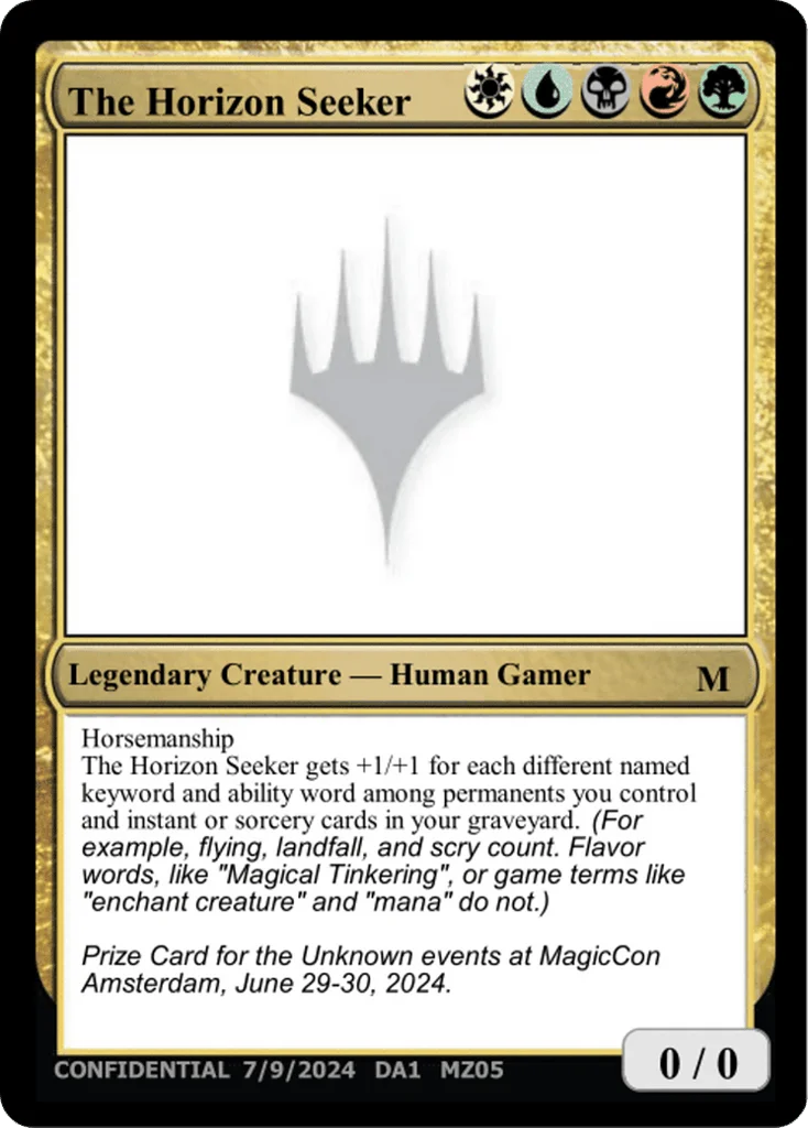 The Horizon Seeker · Unknown Event