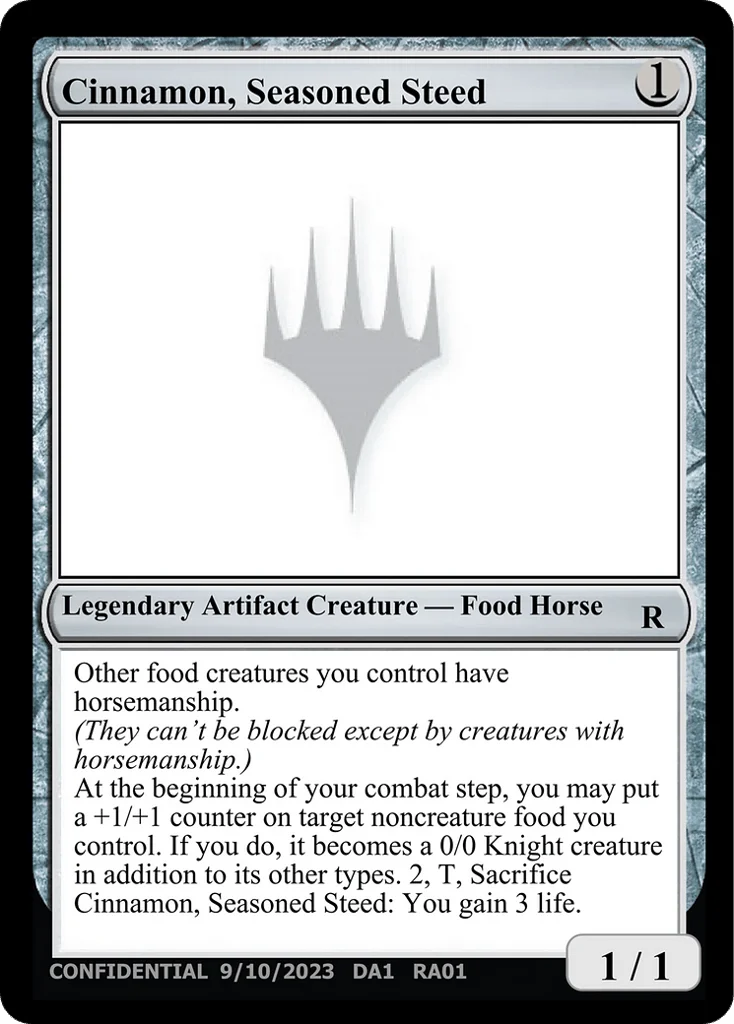 Cinnamon, Seasoned Steed · Unknown Event