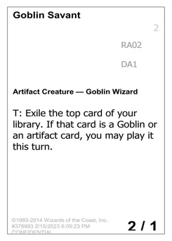 Goblin Savant