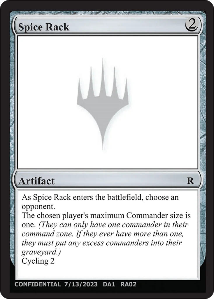 Spice Rack · Unknown Event