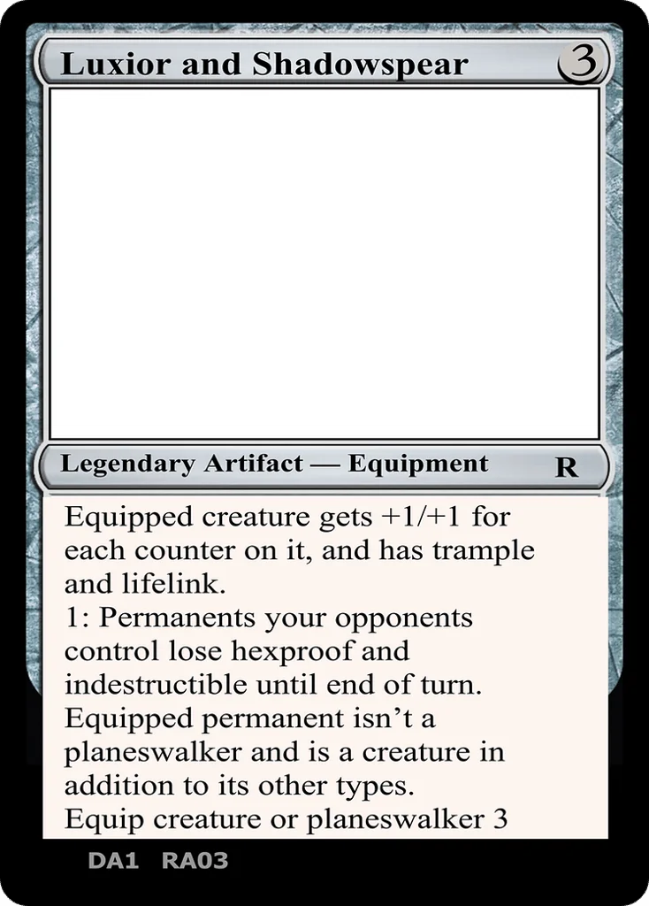 Luxior and Shadowspear · Unknown Event