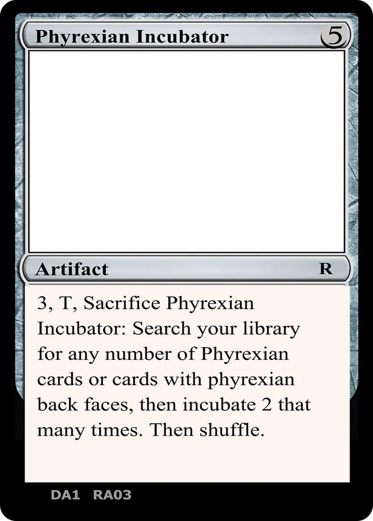 Phyrexian Incubator · Unknown Event