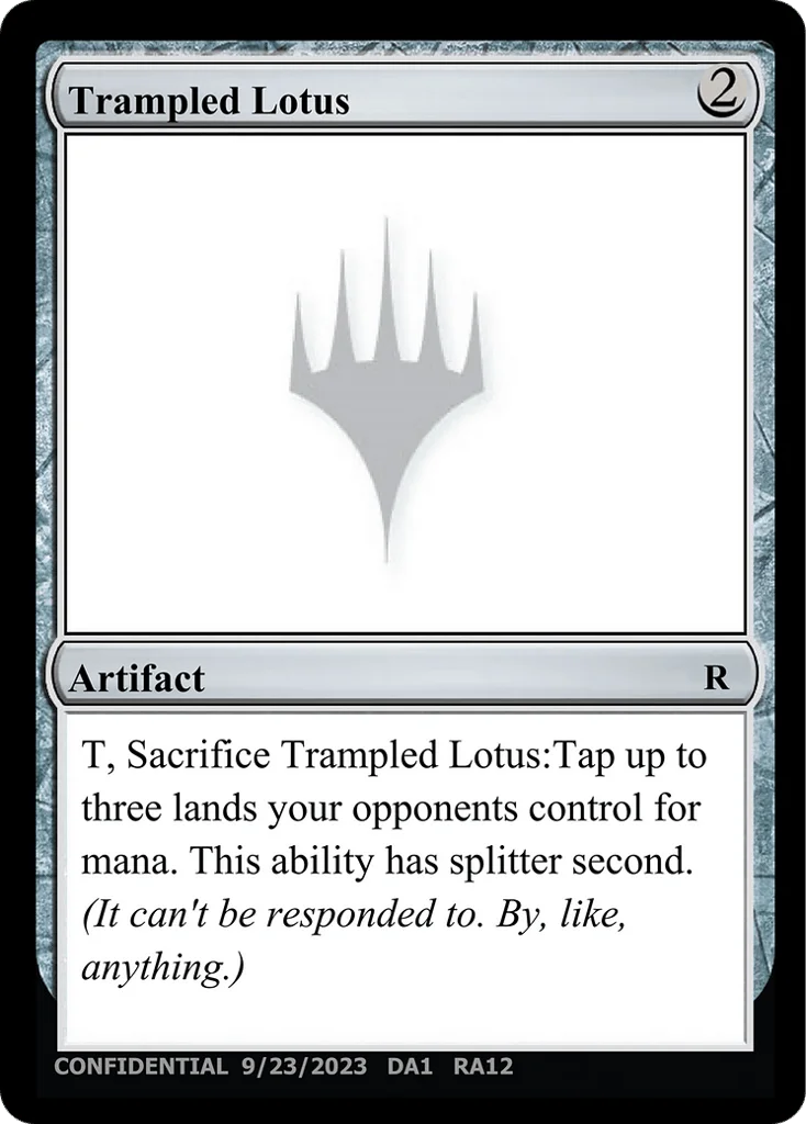 Trampled Lotus · Unknown Event