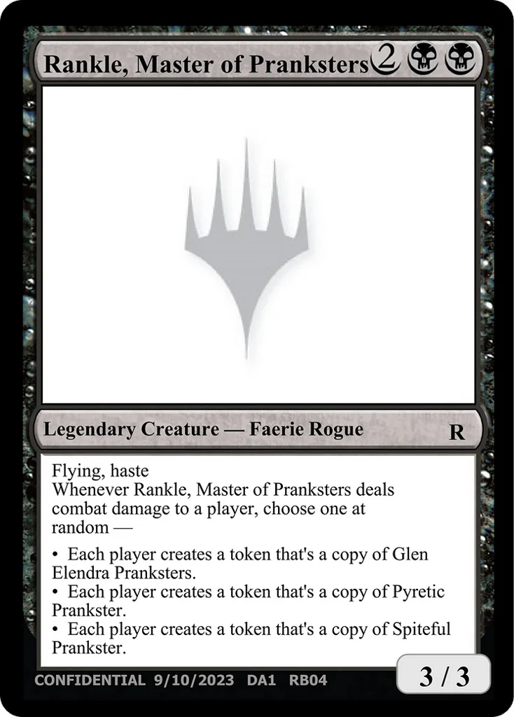 Rankle, Master of Pranksters · Unknown Event
