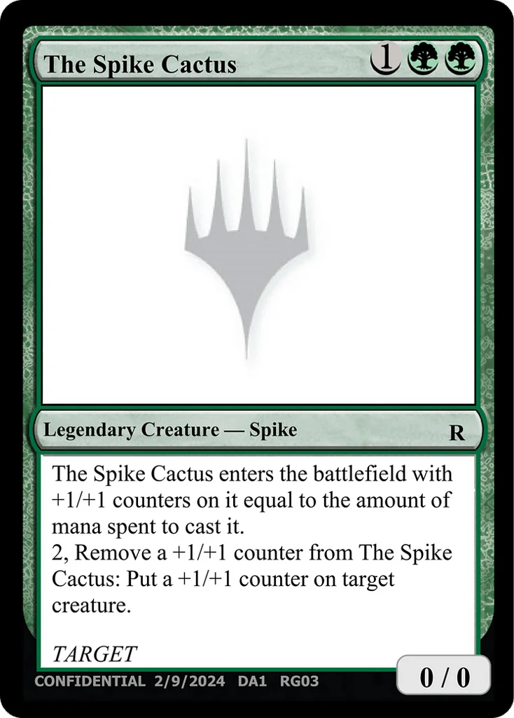 The Spike Cactus · Unknown Event