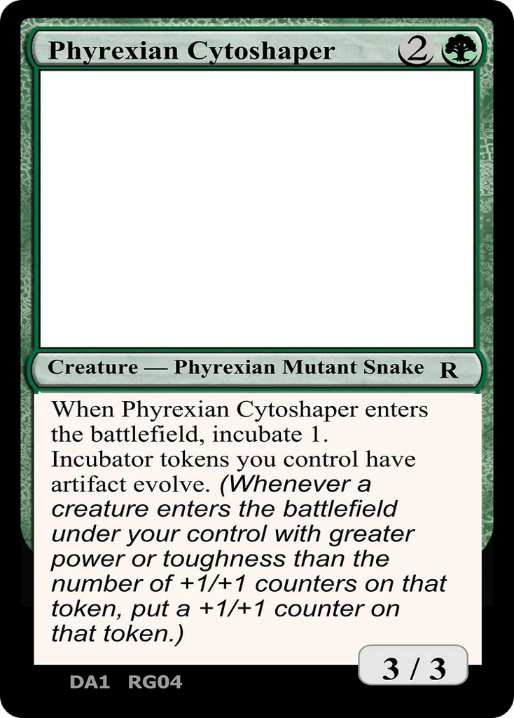 Phyrexian Cytoshaper · Unknown Event