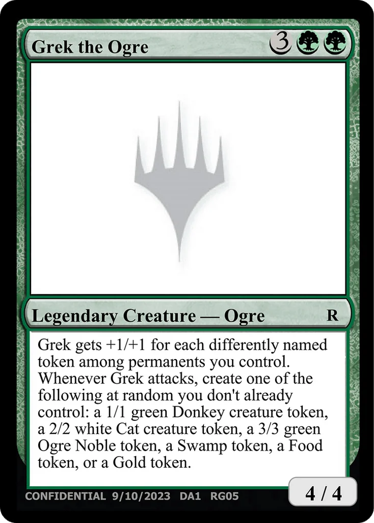 Grek the Ogre · Unknown Event