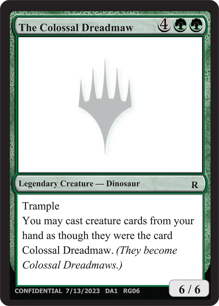 The Colossal Dreadmaw · Unknown Event