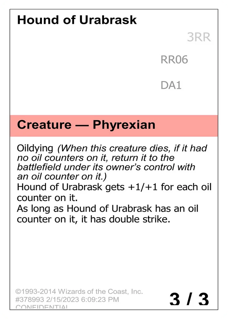 Hound of Urabrask · Unknown Event