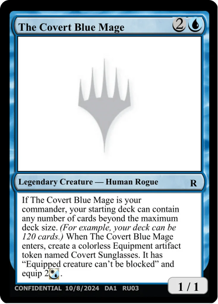 The Covert Blue Mage · Unknown Event