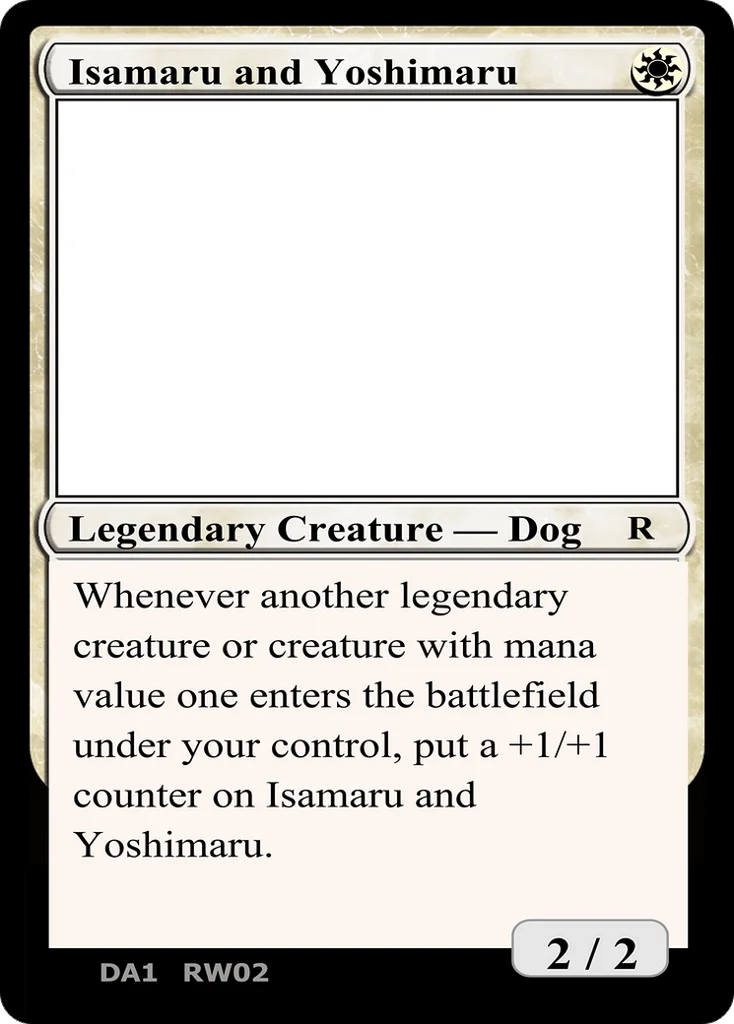 Isamaru and Yoshimaru · Unknown Event