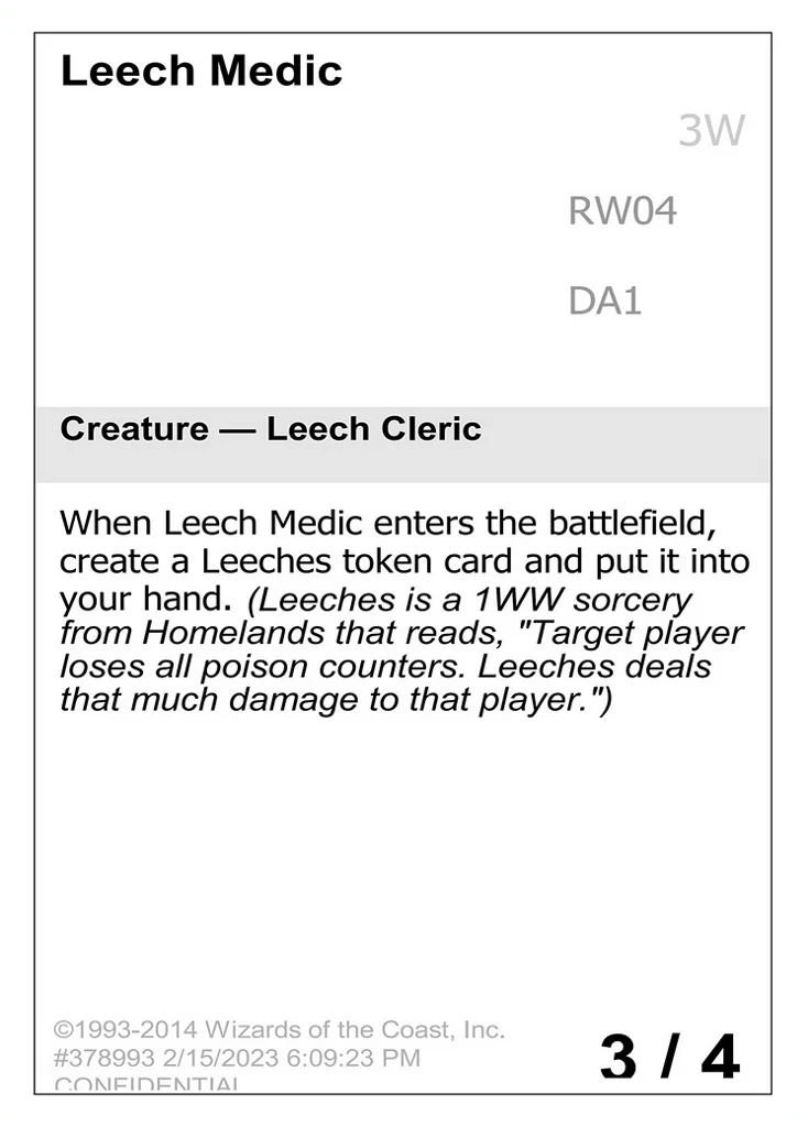 Leech Medic · Unknown Event
