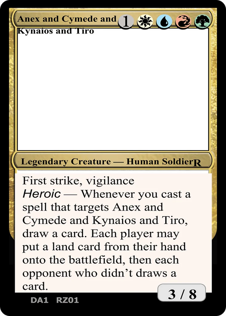 Anax and Cymede & Kynaios and Tiro · Unknown Event
