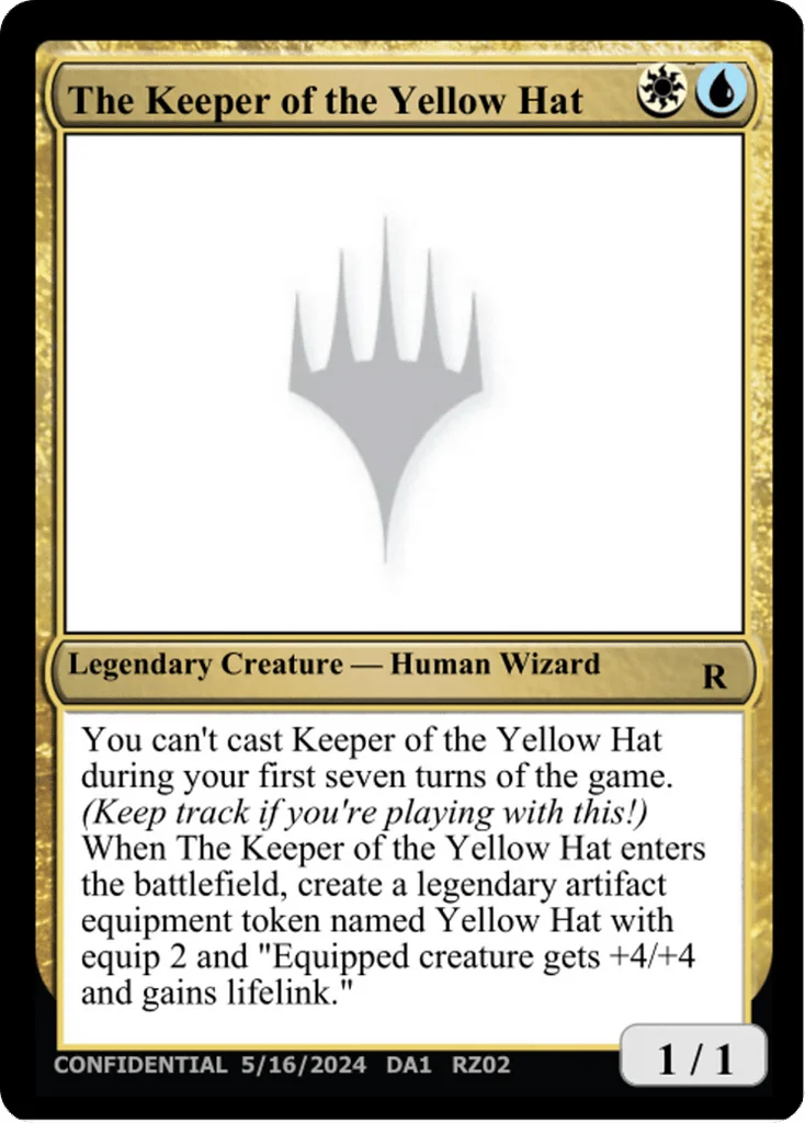 The Keeper of the Yellow Hat · Unknown Event