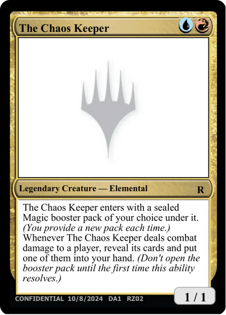 The Chaos Keeper · Unknown Event