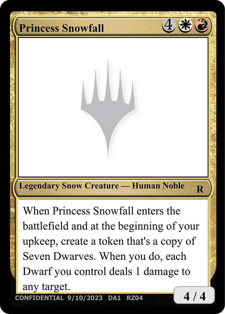Princess Snowfall · Unknown Event