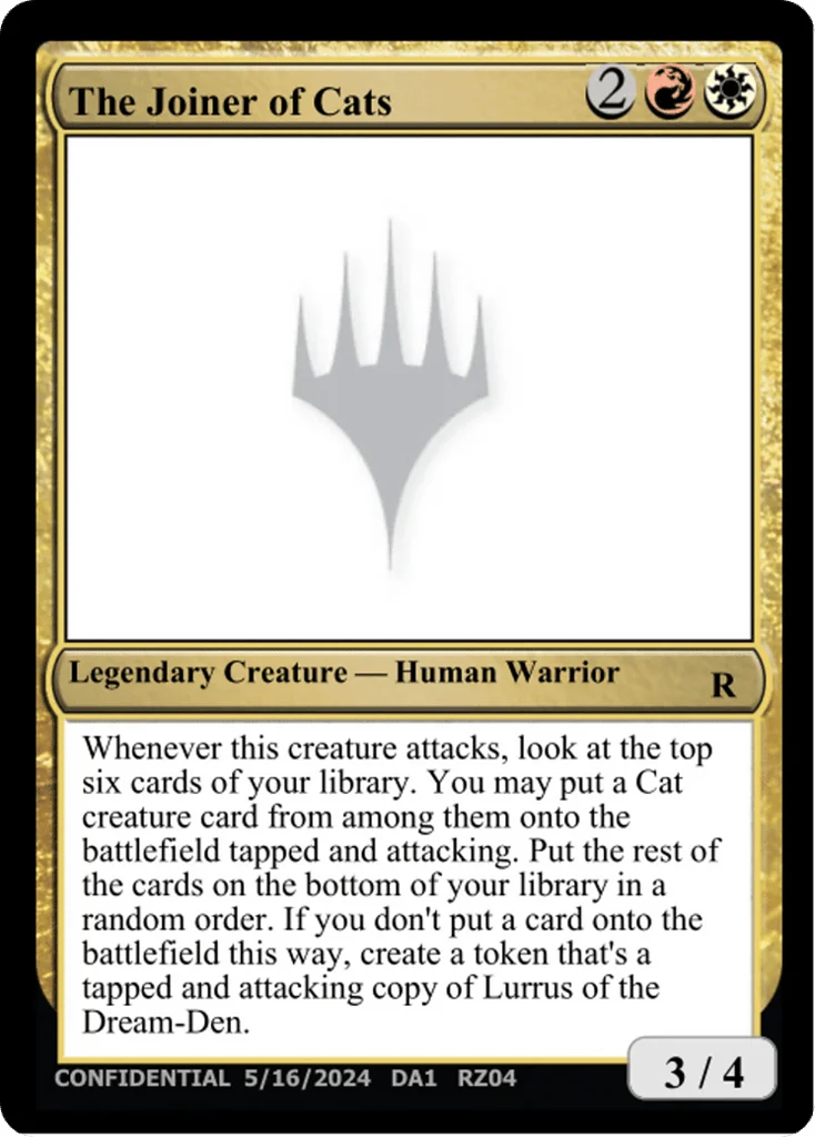 The Joiner of Cats · Unknown Event