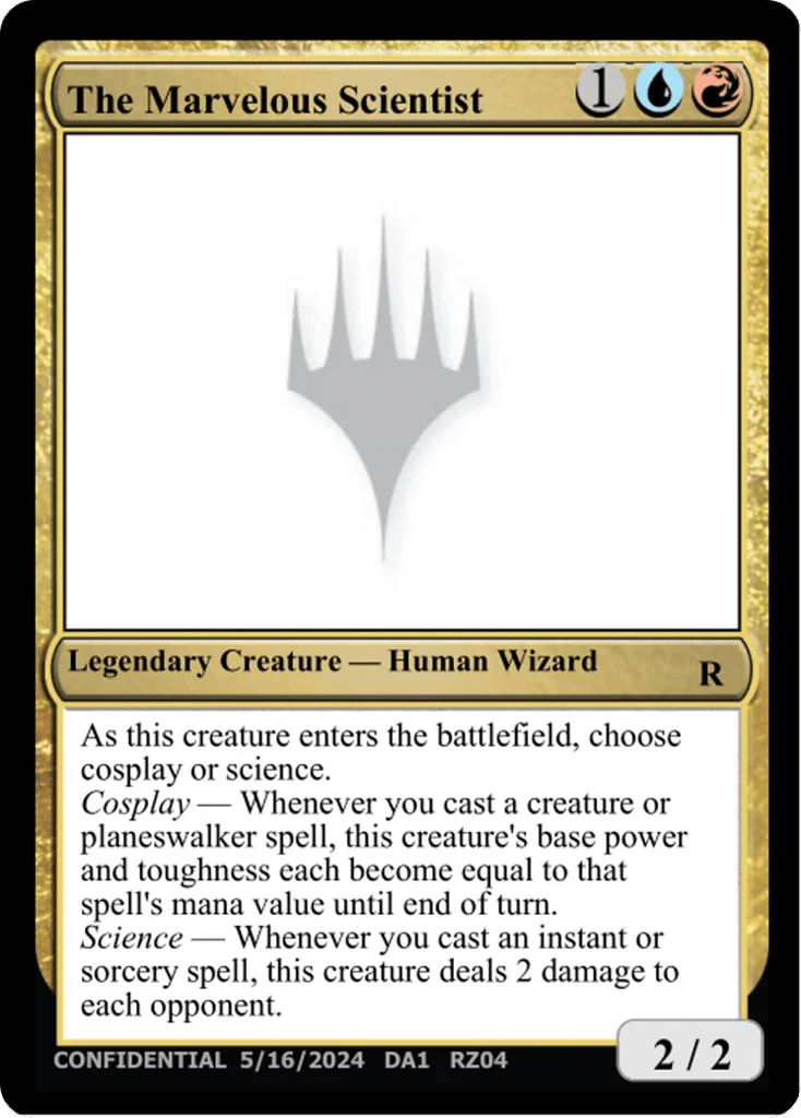 The Marvelous Scientist · Unknown Event