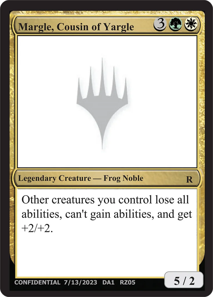 Margle, Cousin of Yargle · Unknown Event