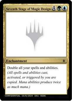 Seventh Stage of Magic Design