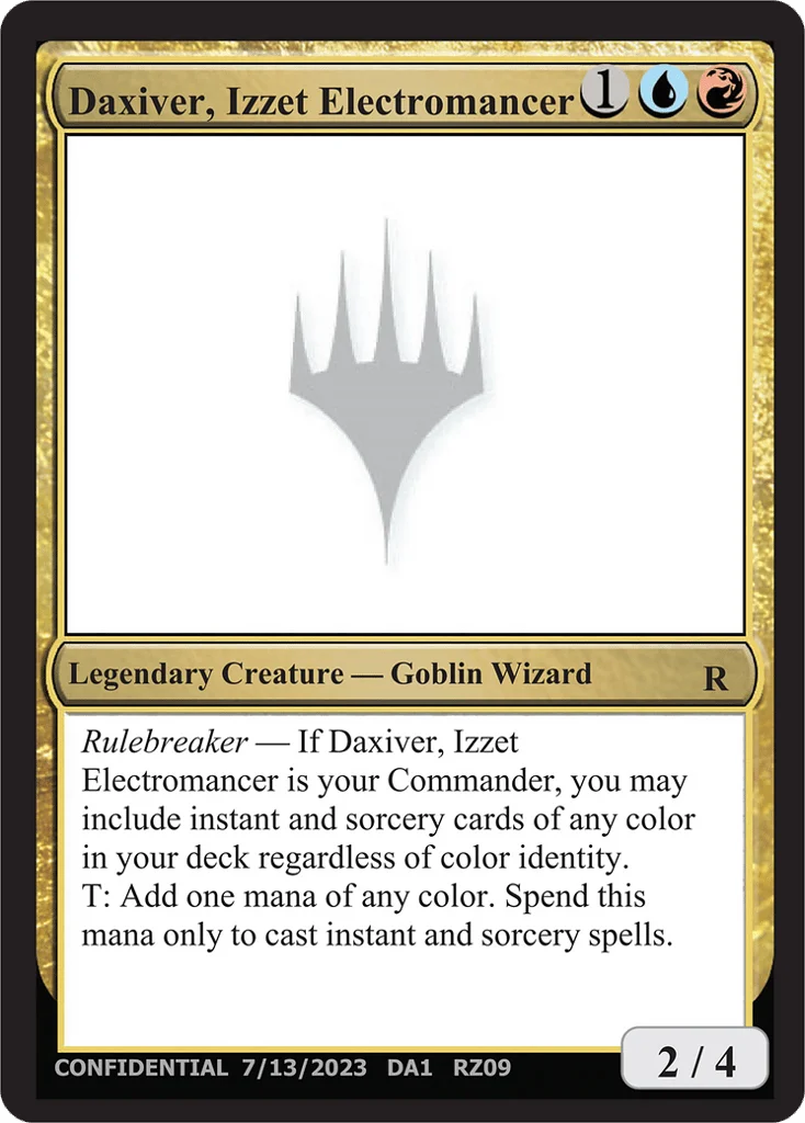 Daxiver, Izzet Electromancer · Unknown Event